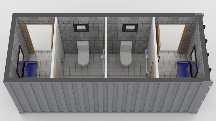 Toilet and Ablution Containers