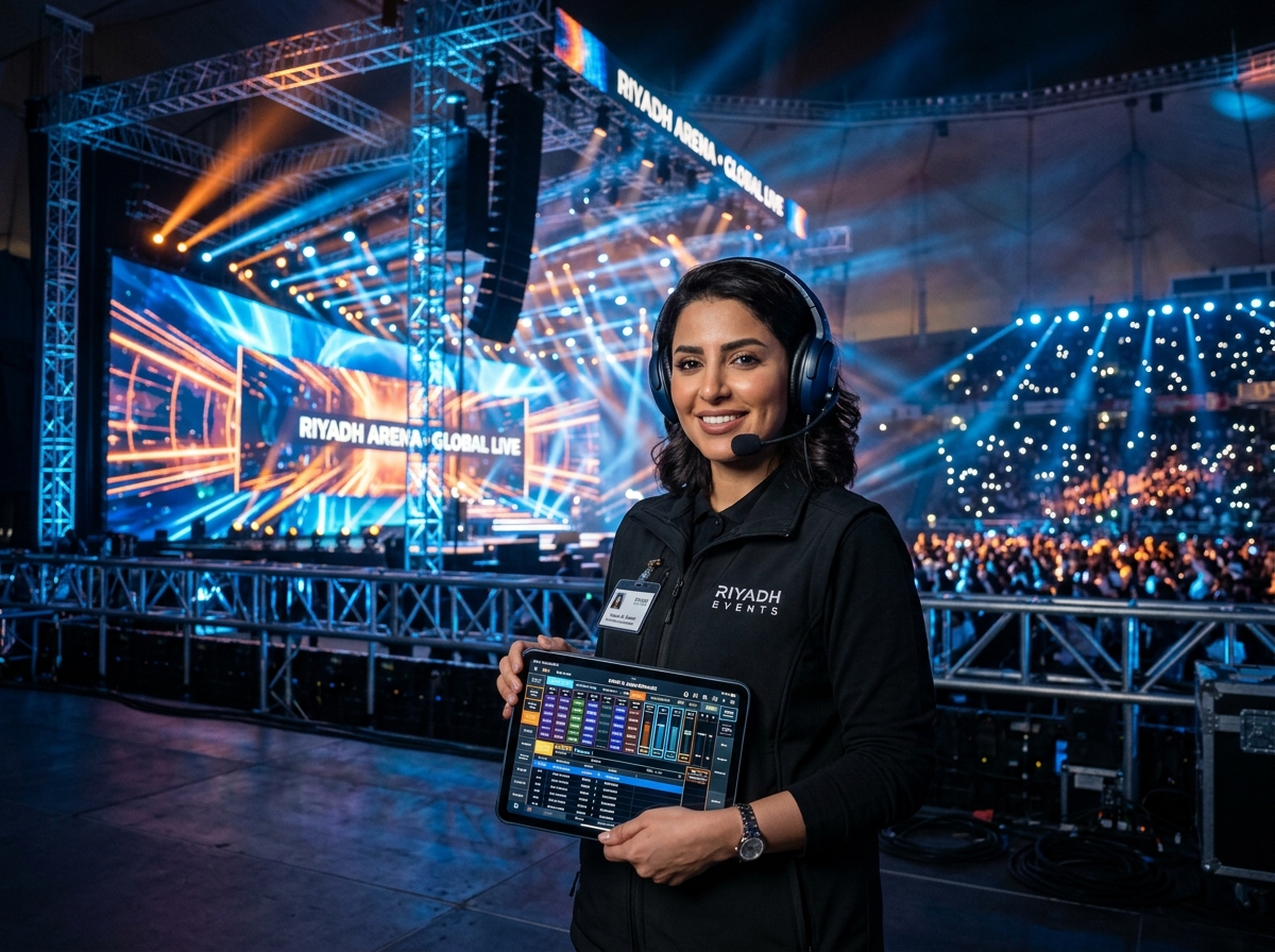 AVENOR Event Production and Arena Staging Command Team