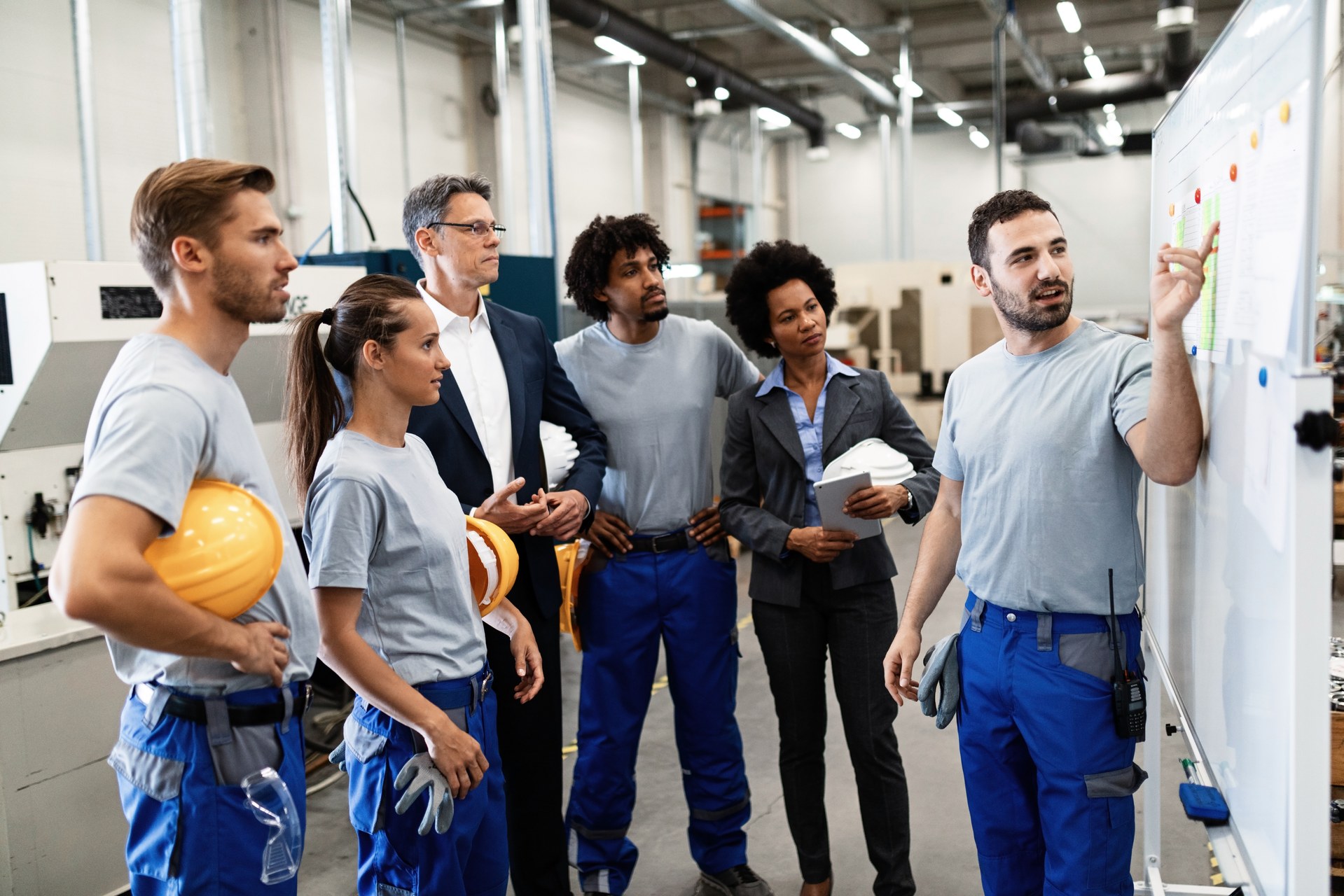 Engineering Team at Work